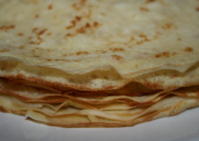 Crêpes (1.00€/pce, à partir de 10 pces)