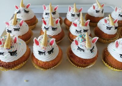 Cupcake licorne (4.50€)