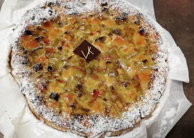 Tarte à la rhubarbe